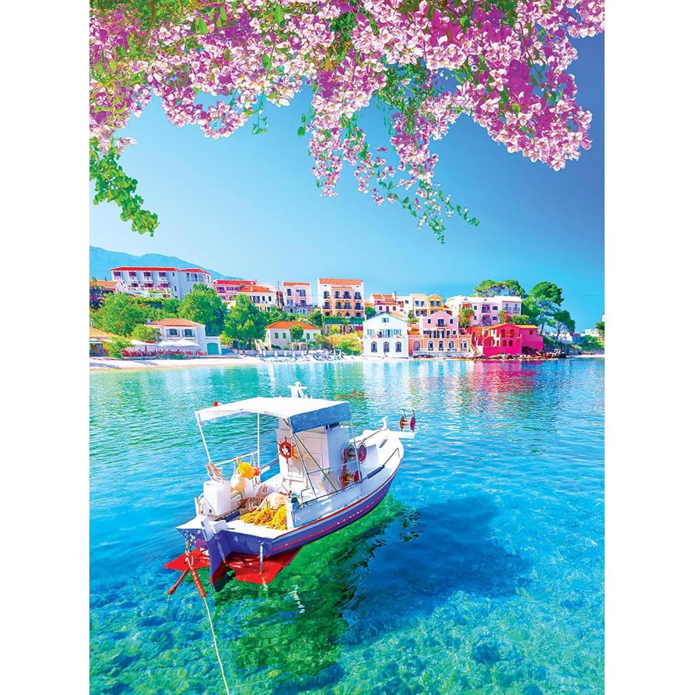 image:imageRoseArt  Kodak Premium  4th of July Yard  1000 Piece Jigsaw Puzzle for Adults  Patriotic Summer FunAssos Village
