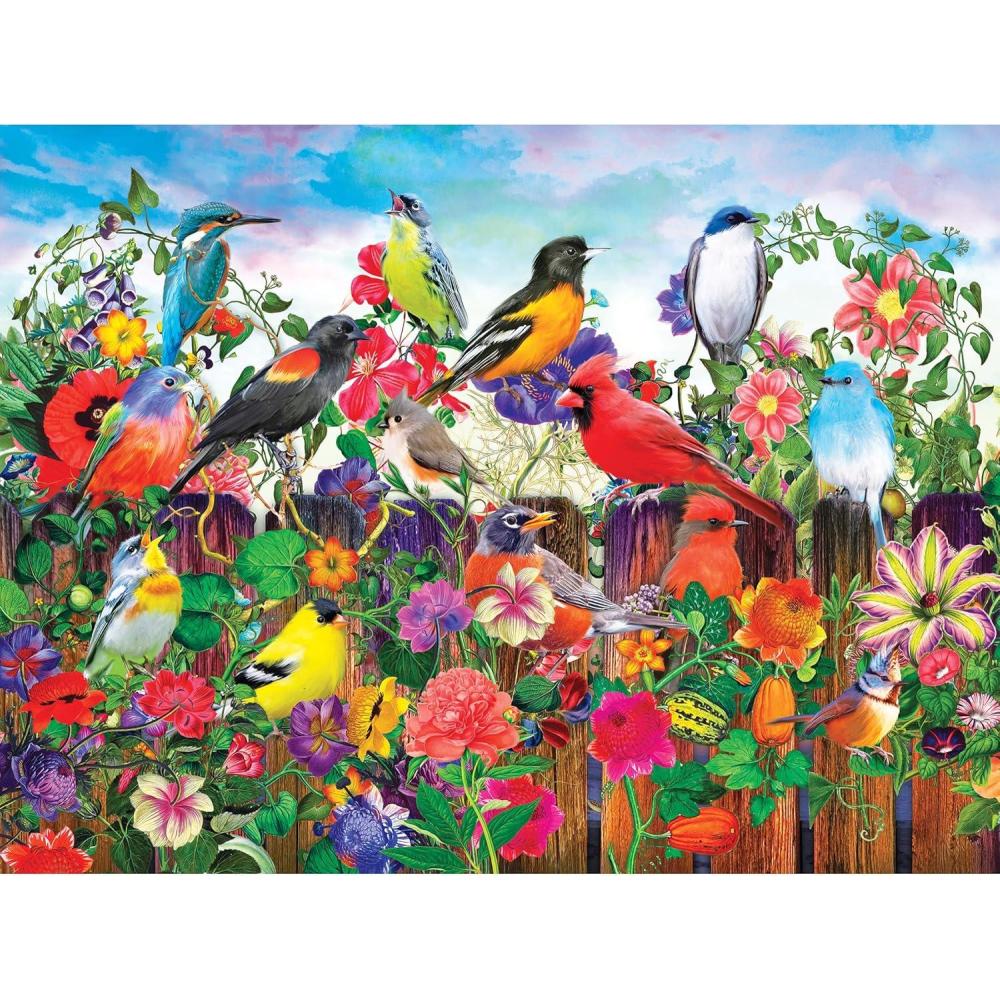 image:imageRoseArt Kodak Premium Birds and Blooms 550 Piece Jigsaw Puzzle for AdultsBirds and Blooms