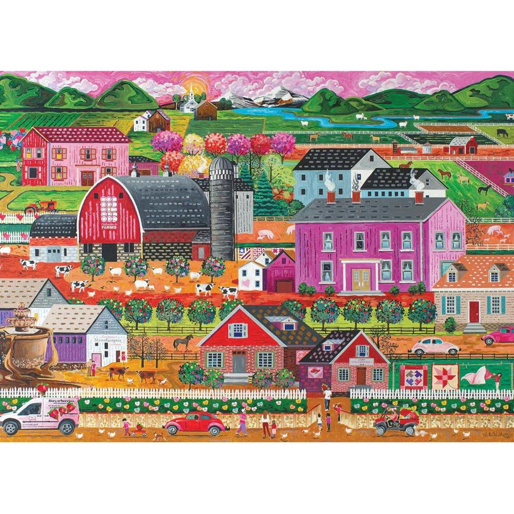image:imageRoseArt Kodak Premium I Love Donuts 1000 Piece Jigsaw Puzzle for AdultsSpring Country