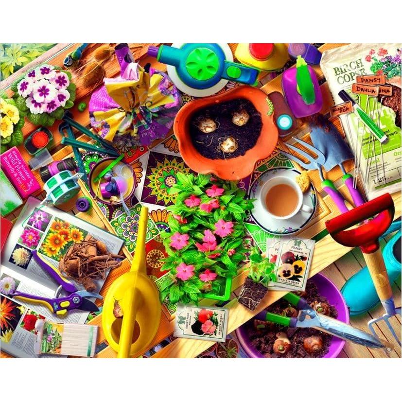 image:imageRoseArt Kodak Premium Inside The Gardeners Shed 1000 Piece Jigsaw Puzzle for Adults