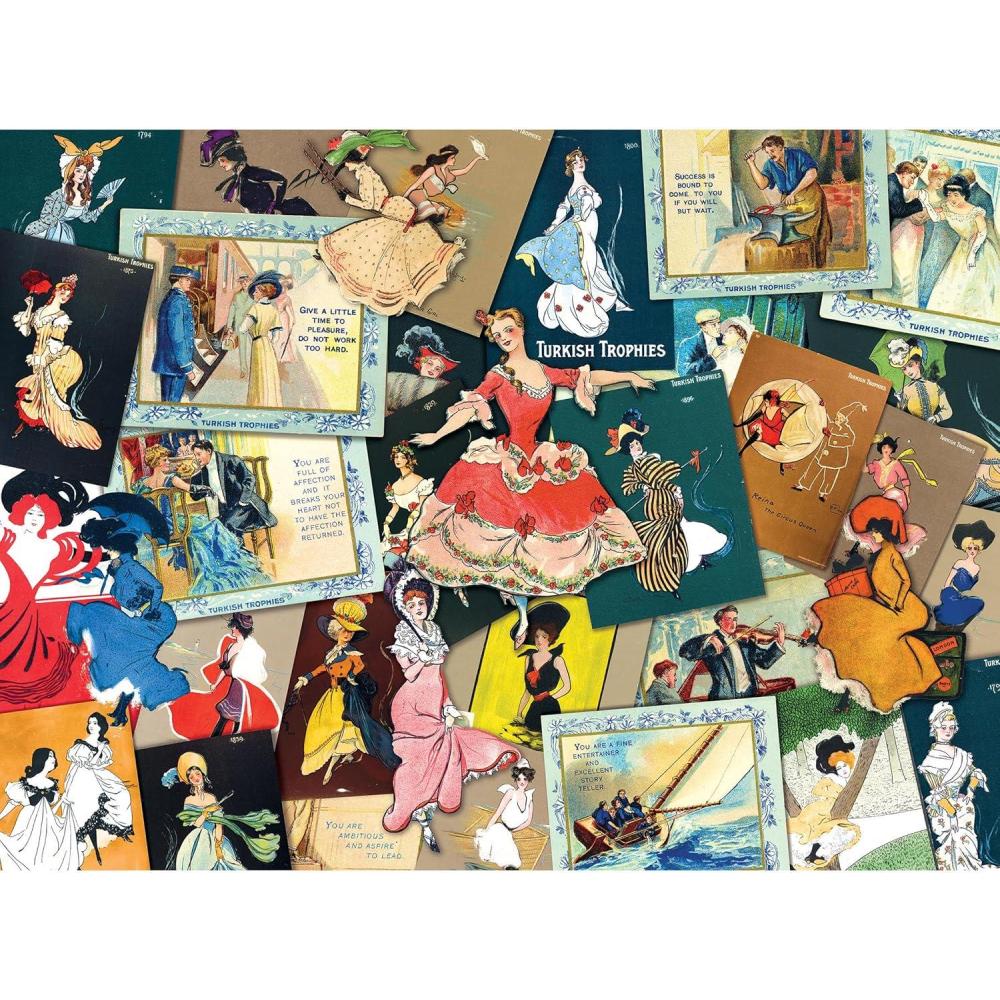 image:imageRoseArt Smithsonian Archives Collection Vintage Seed Packets 1000 Piece Jigsaw Puzzle for AdultsTurkish Trophies