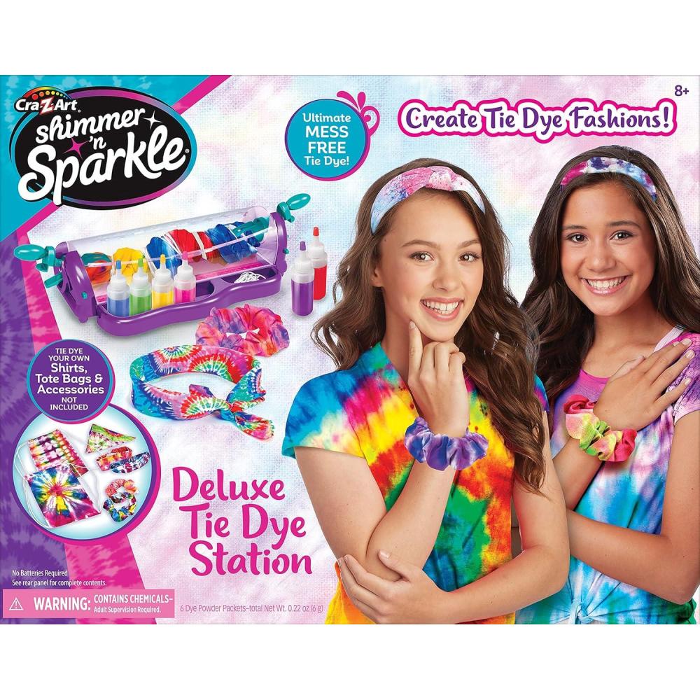 image:imageShimmer n Sparkle Deluxe Tie Dye Studio with Hair Scrunchy and Bandana by CRAZArt