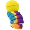 CRA-Z-Sand Rainbow Sand Jar with Bonus Surprise Tool Inside, Shape, Mold and Slice It, Fun Sensory Toy for Ages 4 and up(No Size)