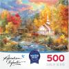 RoseArt – Abraham Hunter – Church by The River – 500 Piece Puzzle for Adults(Church By The River)