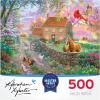 RoseArt – Abraham Hunter – Church by The River – 500 Piece Puzzle for Adults(English Famlife)