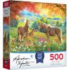 RoseArt – Abraham Hunter – Church by The River – 500 Piece Puzzle for Adults(Family Moment)