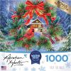 RoseArt – Abraham Hunter – Deck The Halls – 1000 Piece Jigsaw Puzzle for Adults(Deck The Halls)