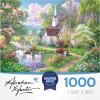 RoseArt – Abraham Hunter – Over The River- 1000 Piece Adult Jigsaw Puzzle(A Sunday in Spring)