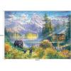 RoseArt – Abraham Hunter – Over The River- 1000 Piece Adult Jigsaw Puzzle(Mountain Morning)