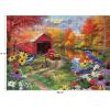 RoseArt – Abraham Hunter – Over The River- 1000 Piece Adult Jigsaw Puzzle(Over the River)