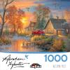 RoseArt – Abraham Hunter – Pumpkin Patch Bunnies – 500 Piece Jigsaw Puzzle for Adults(Autum Mist)