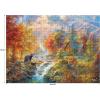 RoseArt – Abraham Hunter – Sleepy – 1000 Piece Jigsaw Puzzle for Adults(Autumn at Rainbow Falls)