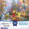 RoseArt – Abraham Hunter – Sleepy – 1000 Piece Jigsaw Puzzle for Adults(Fairytale Cottage)