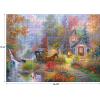 RoseArt – Abraham Hunter – Sleepy – 1000 Piece Jigsaw Puzzle for Adults(Fairytale Cottage)