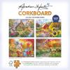 RoseArt – Abraham Hunter Cork Puzzle – Green Mountain Farm – 1000 Piece Jigsaw Puzzle for Adults(Cobblestone Creek)