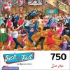 RoseArt – Back to The Past – Backyard BBQ – 750 Piece Jigsaw Puzzle for Adults(Sock Hop)