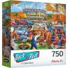 RoseArt – Back to The Past – Backyard BBQ – 750 Piece Jigsaw Puzzle for Adults(Tail Gating Fun)