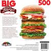 RoseArt – Big Shaped – Beautiful Butterfly – 500 Piece Jigsaw Puzzle for Adults(Juicy Burger)