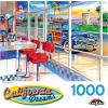 RoseArt – California Dreams – Diner Hangout – 1000 Piece Jigsaw Puzzle for Adults(Diner Hangout)