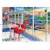 RoseArt – California Dreams – Diner Hangout – 1000 Piece Jigsaw Puzzle for Adults(Diner Hangout)