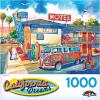 RoseArt – California Dreams – Diner Hangout – 1000 Piece Jigsaw Puzzle for Adults(Half Moon)