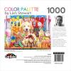 RoseArt – Color Palette – Ice Cream Parlor Pups – 1000 Piece Jigsaw Puzzle for Adults(Ice Cream Parlor Pups)