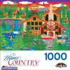 RoseArt – Home Country – County Corner Farmer’s Market 1000 Piece Jigsaw Puzzle for Adults(Dozing Bear Lodge)
