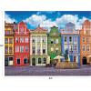 RoseArt – Kodak Premium – Colorful Buildings Ponzan Poland – 350XL Piece Jigsaw Puzzle for Adults