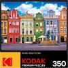 RoseArt – Kodak Premium – Colorful Buildings Ponzan Poland – 350XL Piece Jigsaw Puzzle for Adults