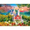 RoseArt – Kodak Premium – Iconic Sunset – 1000 Piece Jigsaw Puzzle for Adults(Famous Medieval Castle)