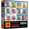 RoseArt – Kodak Premium – Knitting Kitten – 350 Piece Jigsaw Puzzle for Adults(Lifeguard Huts)