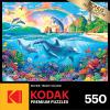 RoseArt – Kodak Premium – Lots of Sprinkles Donuts – 550 Piece Jigsaw Puzzle for Adults(Dolphin Paradise)