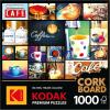 RoseArt – Kodak Premium Cork – Coffee – 1000 Piece Jigsaw Puzzle for Adults(Coffee)