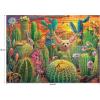RoseArt – Kodak Premium Cork – Kittens by The Fireplace – 1000 Piece Jigsaw Puzzle for Adults(Cactus Critters)