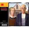 RoseArt – Kodak Premium Masters – American Gothic by Grant Wood – 2000 Piece Jigsaw Puzzle for Adults(American Gothic By Grant Wood)