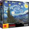 RoseArt – Kodak Premium Masters – American Gothic by Grant Wood – 2000 Piece Jigsaw Puzzle for Adults(The Starry Night By Vincent Van Gogh)