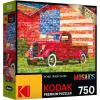 RoseArt – Kodak Premium Mosaics – American Pickup Truck – 750 Piece Jigsaw Puzzle for Adults(American Pickup Truck)