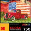 RoseArt – Kodak Premium Mosaics – American Pickup Truck – 750 Piece Jigsaw Puzzle for Adults(American Pickup Truck)