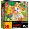 RoseArt – Kodak Premium Mosaics – American Pickup Truck – 750 Piece Jigsaw Puzzle for Adults(Cute Kittens In The Flowers)