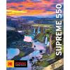 RoseArt – Kodak Supreme Premium – Multiple Waterfalls – 550 Piece Jigsaw Puzzle for Adults(Multiple Waterfalls)