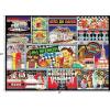 RoseArt – Puzzle Collector – 50’s Retro Collage – 1000 Piece Jigsaw Puzzle for Adults