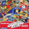 RoseArt – Smithsonian Archives Collection – Fruit Crate Labels – 1000 Piece Jigsaw Puzzle for Adults(Fruit Crate Label)