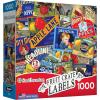 RoseArt – Smithsonian Archives Collection – Vintage Seed Packets – 1000 Piece Jigsaw Puzzle for Adults(Fruit Crate Label)