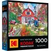 RoseArt Kodak Premium Big Country Barn 1000 Piece Jigsaw Puzzle, Vibrant Farm Scene – Made in USA
