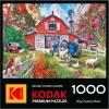 RoseArt Kodak Premium Big Country Barn 1000 Piece Jigsaw Puzzle, Vibrant Farm Scene – Made in USA