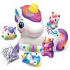 Shimmer ‘n Sparkle CRA-Z Squeezies Unicorn Surprise Mommy & Babies Plush Making Kit – 5 Piece Squeezie Set – Arts and Crafts Activity for Ages 6 and Up