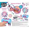 Shimmer’n Sparkle Ultimate Glitter Nail Designer Kit with Polish, Glitter, Gems and Stickers by CRA-Z-Art