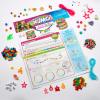 XOMG POP! A-Z Pop Star Fashion Jewelry Making Kit – Make Unique Bracelets, Necklaces, Earrings and More, Comes with Letter Beads, Charms, and So Much More, Great for Ages 8 and Up
