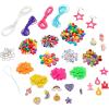 XOMG POP! A-Z Pop Star Fashion Jewelry Making Kit – Make Unique Bracelets, Necklaces, Earrings and More, Comes with Letter Beads, Charms, and So Much More, Great for Ages 8 and Up