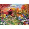 RoseArt – Abraham Hunter – Over The River- 1000 Piece Adult Jigsaw Puzzle(Over the River)